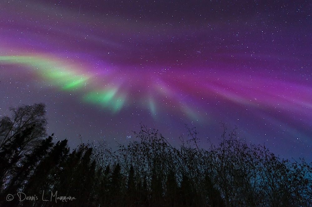 The Northern Lights in Gold Rush Country